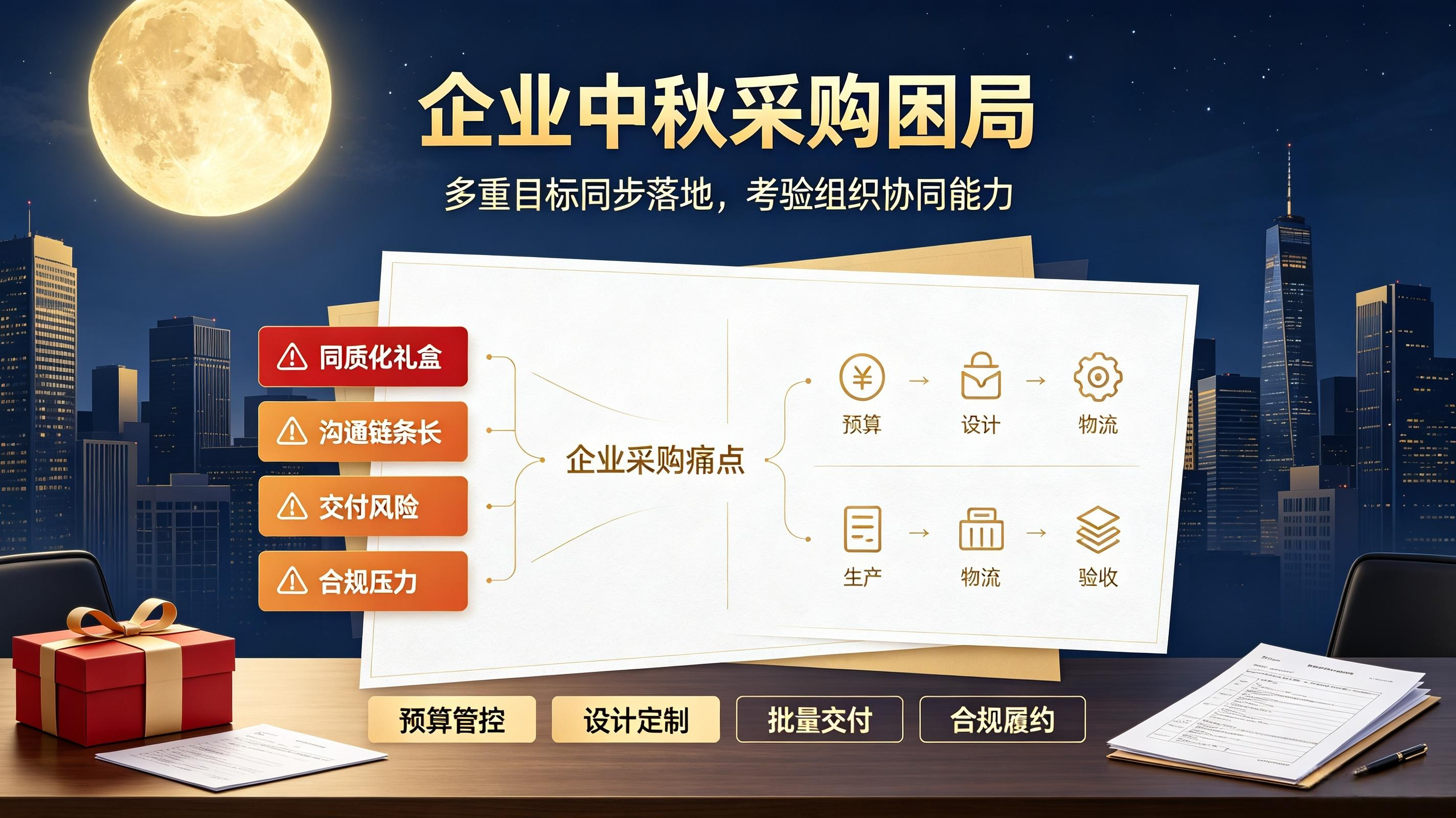 中秋企业福利礼盒定造，，，，，，，选对服务商解决采购全链路难题